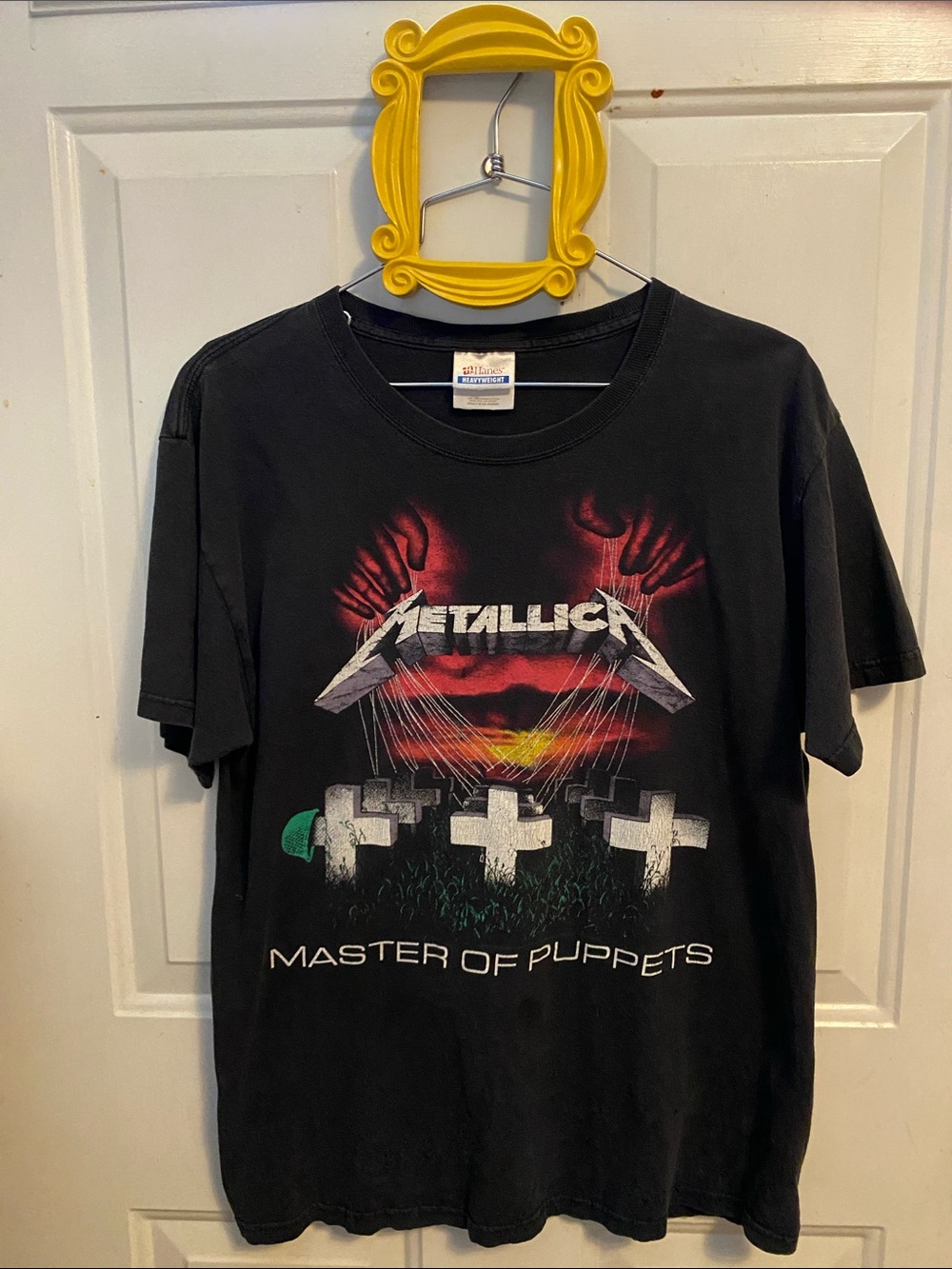Vintage Y2K Metallica Master of Puppets Black T-shirt
